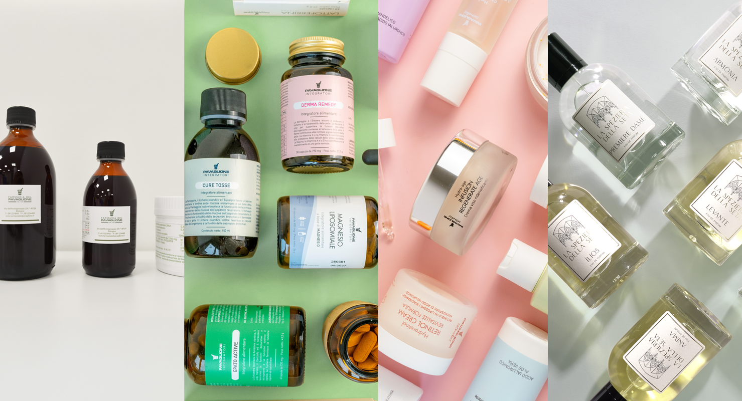 Prodotti Farmacia del Pavaglione: farmaci, galenica, integratori, cosmetici, profumi